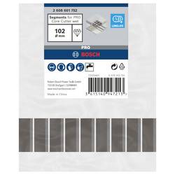 Bosch Accessories 2608601752 2608601752 segmenty pro diamantové vrtné korunky 102 mm 1 ks