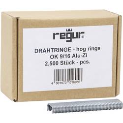 Regur 60725 Drátové kroužky 2500 ks Rozměry (d x š) 16 mm x 8 mm