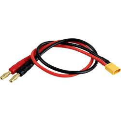 Amewi nabíjecí kabel [1x banánková zástrčka 4 mm - 1x XT30 zástrčka ] 30 cm 28230