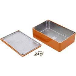 Hammond Electronics 1590B3OR univerzální pouzdro 116 x 77 x 38 litý hliník oranžová 1 ks