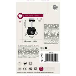 Paulmann Cube svítidla do lištových systémů (230 V) URail pevně vestavěné LED 8 W LED černá (matná), chrom