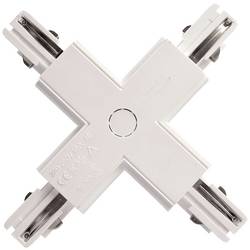 Deko Light 710033 D Line X-Verbinder links-links-rechts-rechts vysokonapěť. komponent lištových systémů napájecí kolejnice 3fázové bílá