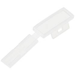 TRU COMPONENTS TC-MC1203-100 Označovač kabelů Druh montáže: kabelové spony Potisknutelná plocha: 32 x 11 mm přírodní 100 ks