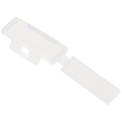 TRU COMPONENTS TC-MC1203-100 Označovač kabelů Druh montáže: kabelové spony Potisknutelná plocha: 32 x 11 mm přírodní 100 ks