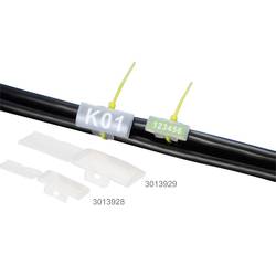 TRU COMPONENTS TC-MC1203-100 Označovač kabelů Druh montáže: kabelové spony Potisknutelná plocha: 32 x 11 mm přírodní 100 ks