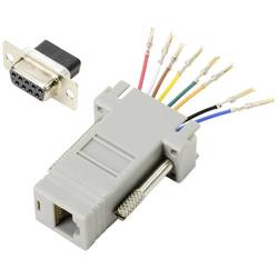 TRU COMPONENTS D-SUB adaptér D-SUB zásuvka 9pólová - RJ45 zásuvka 1 ks