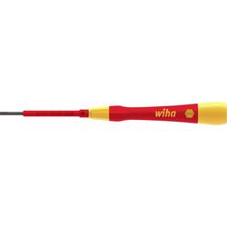 Wiha 42377 pro elektrotechniky, VDE, pro elektroniku a jemnou mechaniku šroubovák pro šrouby Microstix Šířka čepele: 3 mm Délka dříku: 60 mm