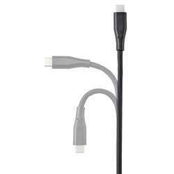 Renkforce USB kabel USB 3.2 Gen1 USB-A zástrčka, USB-C ® zástrčka 3.00 m černá PVC plášť, flexibilní provedení RF-4995178