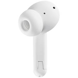 Intenso T302A Headset do uší (In Ear) Bluetooth® stereo bílá Potlačení hluku Indikátor nabití, headset, Nabíjecí pouzdro, dotykové ovládání