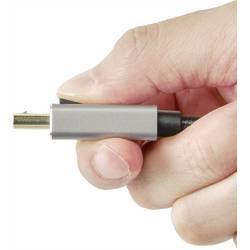 Renkforce DisplayPort / HDMI propojovací kabel Konektor DisplayPort, Zástrčka HDMI-A 2.00 m černá UHD 8K @ 60 Hz, UHD 4K @ 120 Hz RF-4995156 Kabel DisplayPort