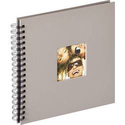 walther+ design SA-108-X album se spirálovou vazbou (š x v) 26 cm x 25 cm šedá 40 Seiten