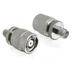 Delock 88411 88411 HF adaptér Zásuvka RPSMA - Zástrčka RPTNC 0 mm 1 ks