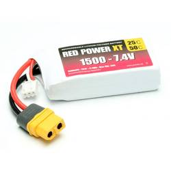 Red Power 15414 akupack Li-Pol (modelářství), 7.4 V, 1500 mAh, články 2, Softcase, XT60
