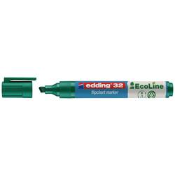 Edding 4-32004 popisovač na flipcharty 32 EcoLine hrot ve tvaru klínu 1 - 5 mm zelená 1 ks