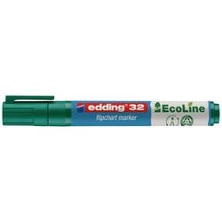 Edding 4-32004 popisovač na flipcharty 32 EcoLine hrot ve tvaru klínu 1 - 5 mm zelená 1 ks