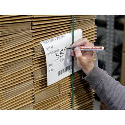 Edding 4-3000-10999 permanentní popisovač černá, červená, modrá, zelená, oranžová, hnědá, fialová, růžová Vodotěsné: Ano