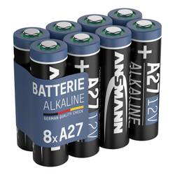 Ansmann A27 speciální typ baterie 27 A alkalicko-manganová 12 V 8 ks