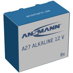 Ansmann A27 speciální typ baterie 27 A alkalicko-manganová 12 V 8 ks