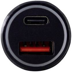 IWH Dual USB-C autozástrčka 2,1 Proudová zatížitelnost (max.)=2.1 A 12 V, 24 V