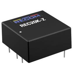 RECOM REC20K-2415DZ DC/DC měnič napětí do DPS 24 V 15 V 0.667 A 20 W Počet výstupů: 2 x Obsah 1 ks