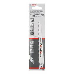Bosch Accessories 2608656271 Pilový plátek do pily ocasky S 611 DF - Heavy for Wood and Metal Délka řezacího listu 150 mm 2 ks