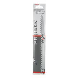 Bosch Accessories 2608650681 Sada pilových listů pro pilu ocasku S 1542 K, Top for Wood, 2 ks Délka řezacího listu 240 mm 2 ks