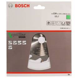 Bosch Accessories Optiline Wood 2608641167 tvrdokovový pilový kotouč 130 x 20 x 2.4 mm Počet zubů (na palec): 12 1 ks