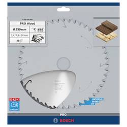Bosch Accessories Standard for Wood Speed 2608640805 tvrdokovový pilový kotouč 230 x 30 x 2.6 mm Počet zubů (na palec): 30 1 ks