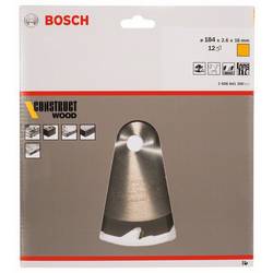 Bosch Accessories Construct Wood 2608641200 tvrdokovový pilový kotouč 184 x 16 x 2.6 mm Počet zubů (na palec): 12 1 ks