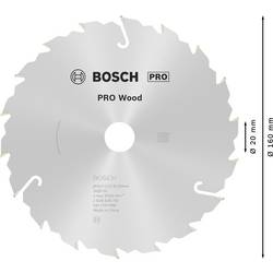 Bosch Accessories Standard for Wood Speed 2608640787 tvrdokovový pilový kotouč 160 x 20 x 2.4 mm Počet zubů (na palec): 18 1 ks