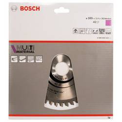 Bosch Accessories Multi Material 2608640519 tvrdokovový pilový kotouč 165 x 30 x 2.4 mm Počet zubů (na palec): 42 1 ks