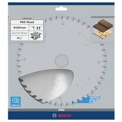 Bosch Accessories Optiline 2608640443 tvrdokovový pilový kotouč 254 x 30 x 2.8 mm Počet zubů (na palec): 40 1 ks