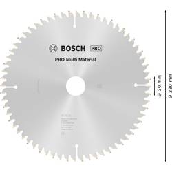 Bosch Accessories Multi Material 2608640513 tvrdokovový pilový kotouč 230 x 30 x 2.4 mm Počet zubů (na palec): 64 1 ks