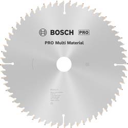 Bosch Accessories Multi Material 2608640449 tvrdokovový pilový kotouč 254 x 30 x 3.2 mm Počet zubů (na palec): 60 1 ks