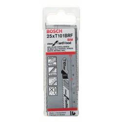 Bosch Accessories 2608634989 Pilový plátek do kmitací pily T 101 BRF - Clean for Hard Wood 25 ks