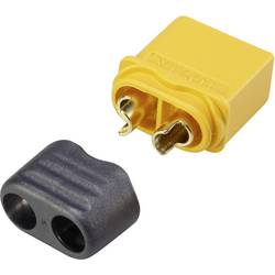 Reely RE-6702309 zásuvkový konektor k propojení akumulátoru a regulátoru RC modelu XT60H pozlacené 1 ks