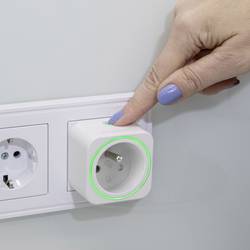 VOLTCRAFT SEM6000FR měřič spotřeby el. energie s Bluetooth, možnost exportu dat, s funkcí dataloggeru, s odhadem budoucích nákladů , TRMS, nastavitelná cena
