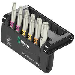Wera 05056470001 Bit-Check 6 Wood TX HF 1 bit Torx Pohon (šroubovák): 1/4 (6,3 mm) Typ zakončení: TORX 50 mm