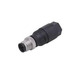 ifm Electronic E11144 neupravený zástrčkový konektor pro senzory - aktory, E11144, piny: 4, 1 ks