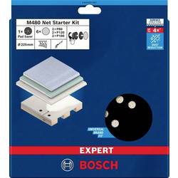 Bosch Accessories 2608901667 brusná síť pro brusky na sádrokarton Zrnitost 80, 120, 180 (Ø) 225 mm 1 sada