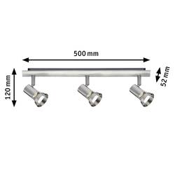 Paulmann Teja 66700 stropní lampa LED GU10 30 W niklová (satinovaná)