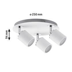 Paulmann Tube 66719 stropní osvětlení do koupelny 30 W bílá, chrom