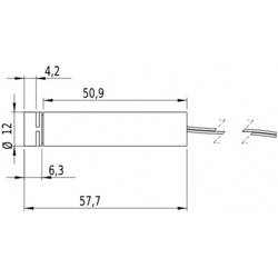 Laserfuchs laserový modul lineární zelená 5 mW LFL532-5-3 (12 x 60)