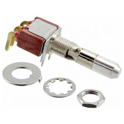 C & K Switches 7103K12A2BE Toggle Switch 7000 Series 20 V/AC, 20 V/DC 1x zap/vyp/zap 1 ks Bulk