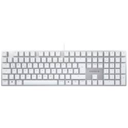 CHERRY KC 200 MX kabelový klávesnice německá, QWERTZ bílá, stříbrná