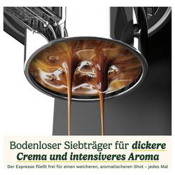 Cuisinart Slim EM160E Kávovar černá, stříbrná