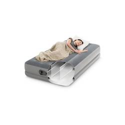 Intex 64112 TWIN DURA-BEAM PRESTIGE AIRBED W/FASTFILL USB PUMP Nafukovací postel (d x š x v) 1910 x 990 x 300 mm šedá