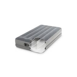 Intex 64112 TWIN DURA-BEAM PRESTIGE AIRBED W/FASTFILL USB PUMP Nafukovací postel (d x š x v) 1910 x 990 x 300 mm šedá