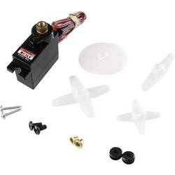 Reely micro servo analogové servo Materiál převodovky: kov Zásuvný systém: JR