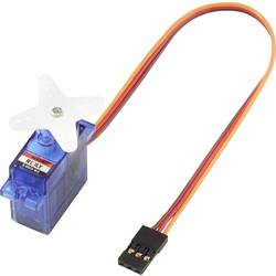 Reely micro servo S0009 MG analogové servo Materiál převodovky: kov Zásuvný systém: JR